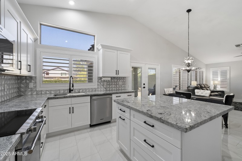 Bright Open Kitchen has