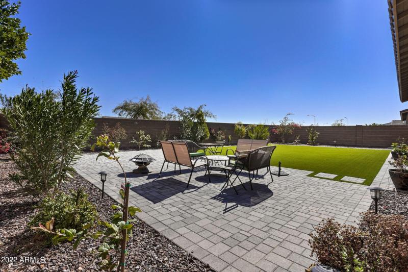 22533 N 93rd drive backyard 2