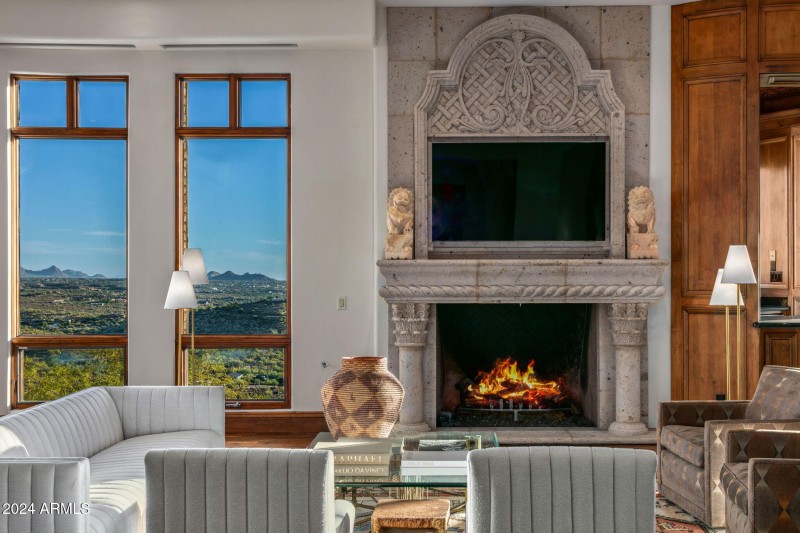 Living Room Fireplace