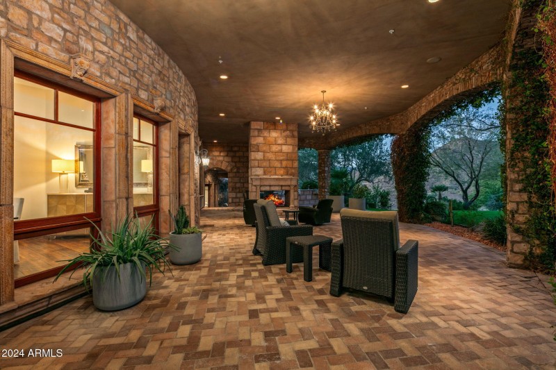 Spacious Covered Front Patio