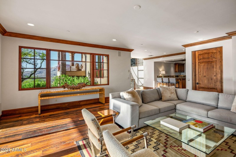 Family Room View to Bar