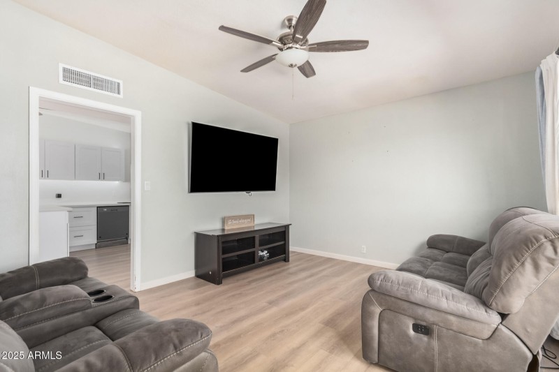 Great Rm - Vaulted Ceiling