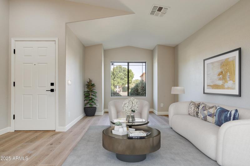 SITTING ROOM VIRTUALLY STAGED