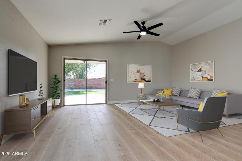 GREAT ROOM VIRTUALLY STAGED