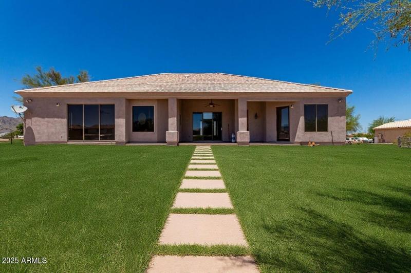 Virtually Staged Backyard