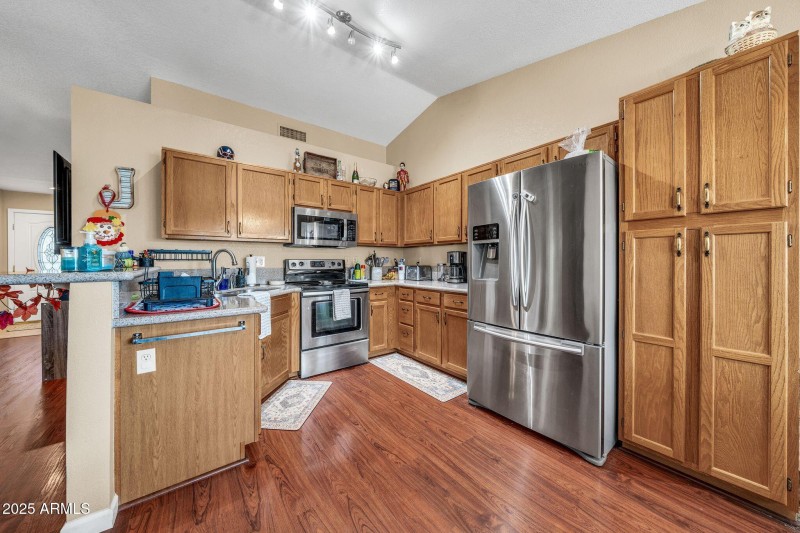 Open kitchen concept