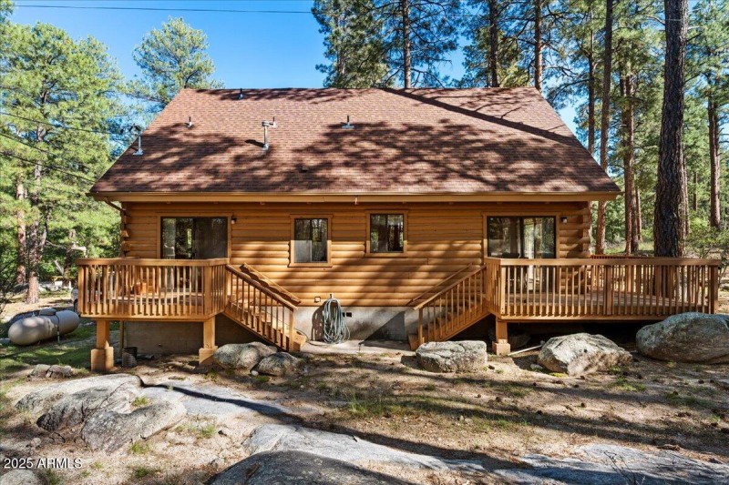 BACK DECK OUT TO FOREST