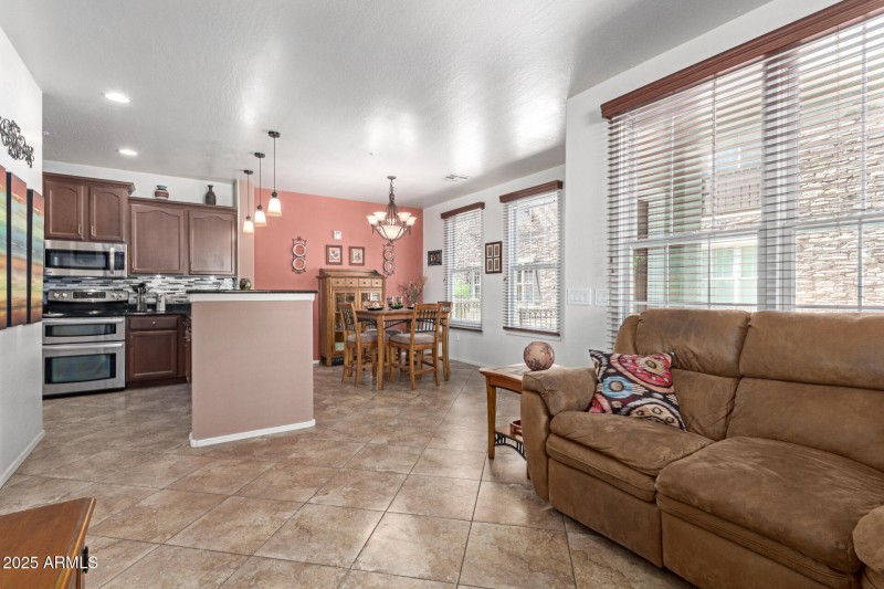 Great Room to Kitchen and Dining