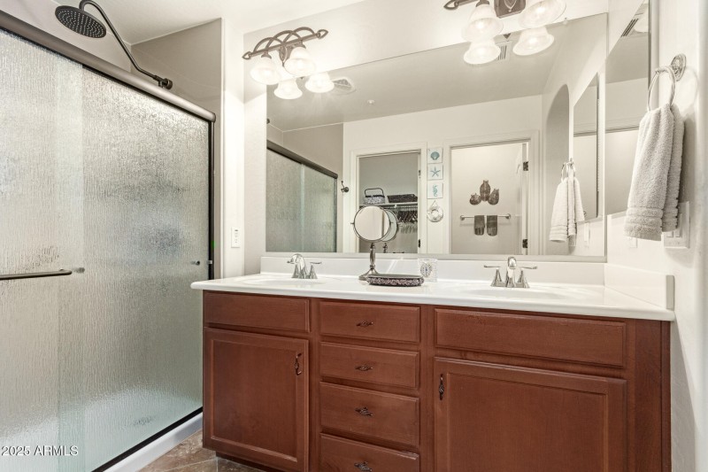 Primary Bath with Large Shower