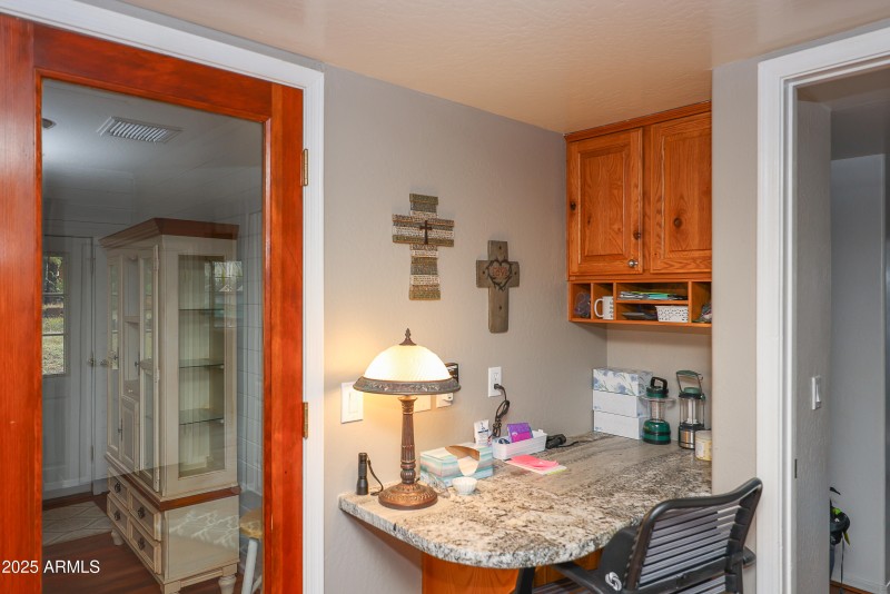 Desk Area off Kitchen