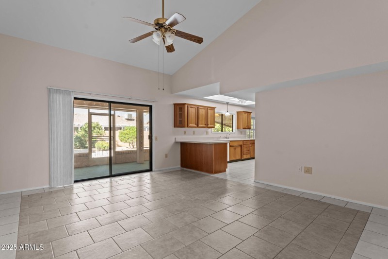 Family Room to AZ room