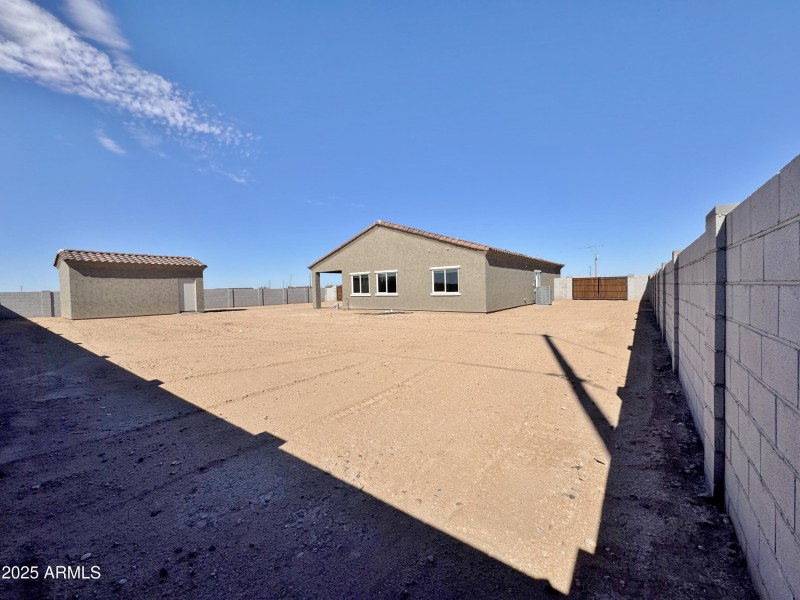 View from other side of back yard