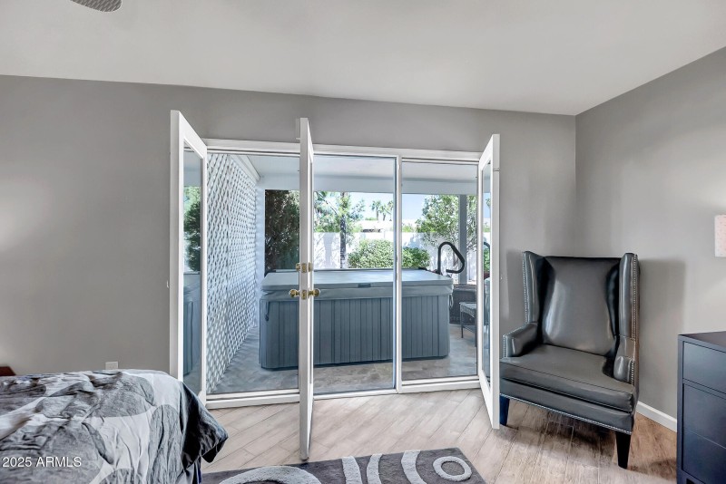 Patio access with fresh air options