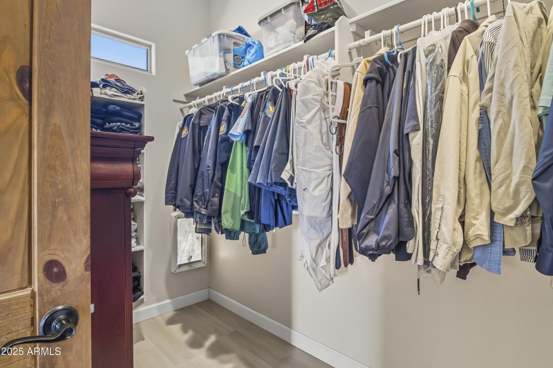 Master Bedroom walk-in closet