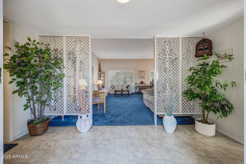 Front Entry into the Home