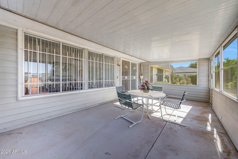 Enclosed Patio