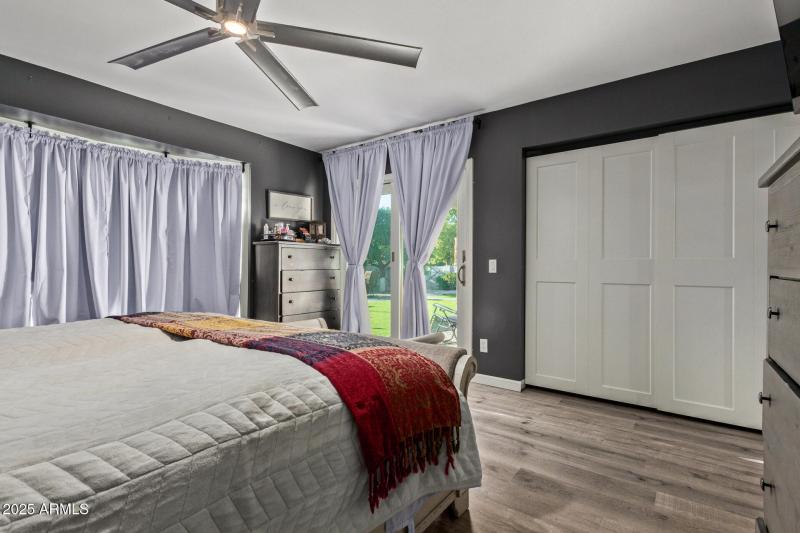 Master with Patio access