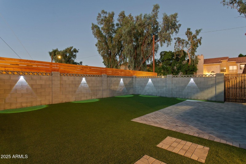 Night-lighting around the property