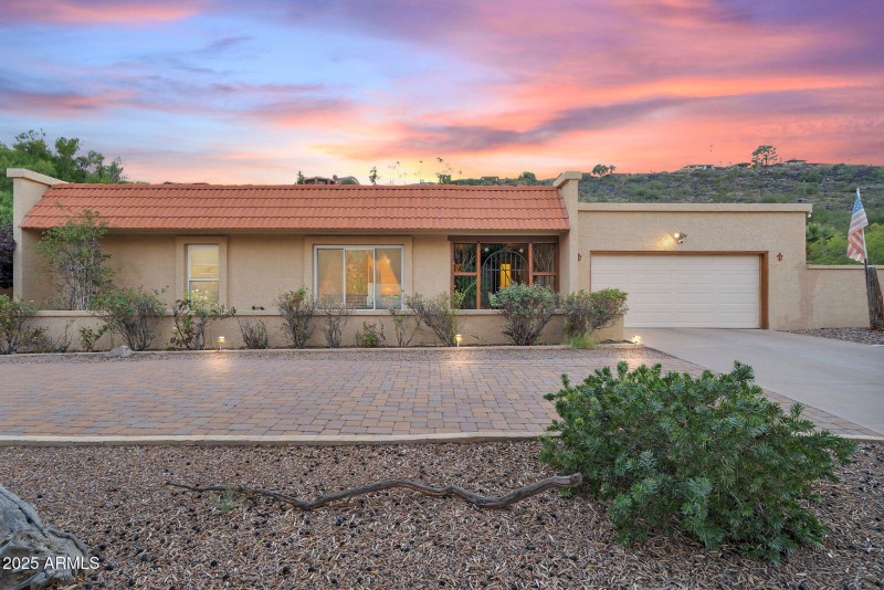 Exterior Front Sunset