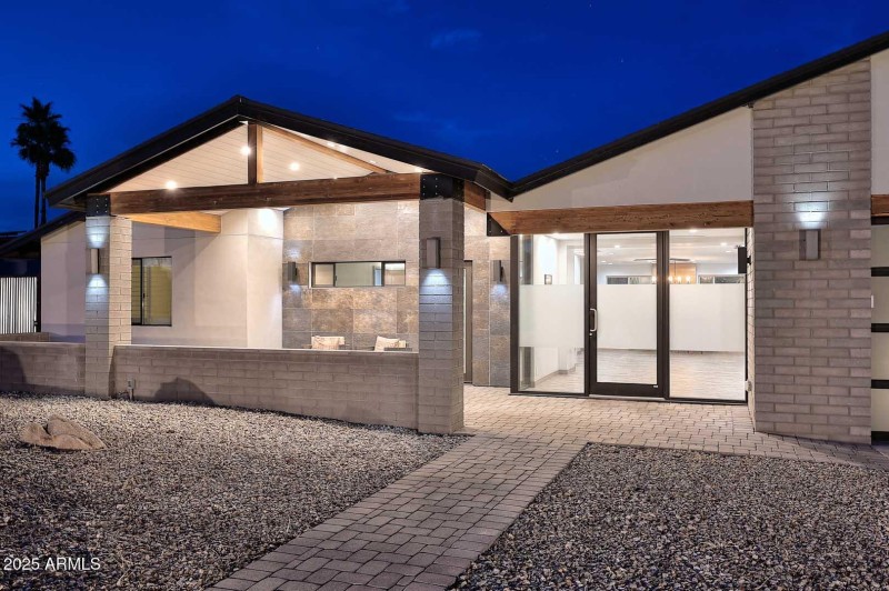 Night-Entry-Front Porch