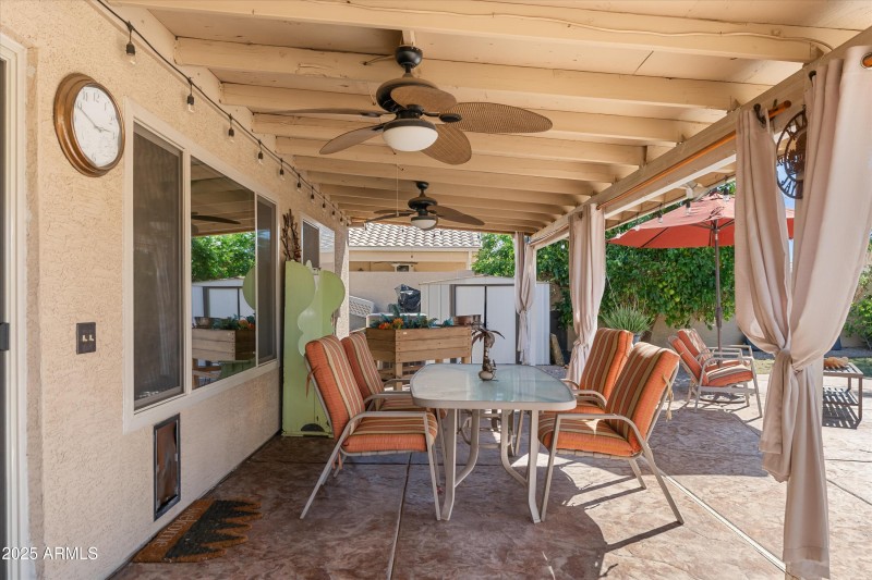 Large Covered Patio