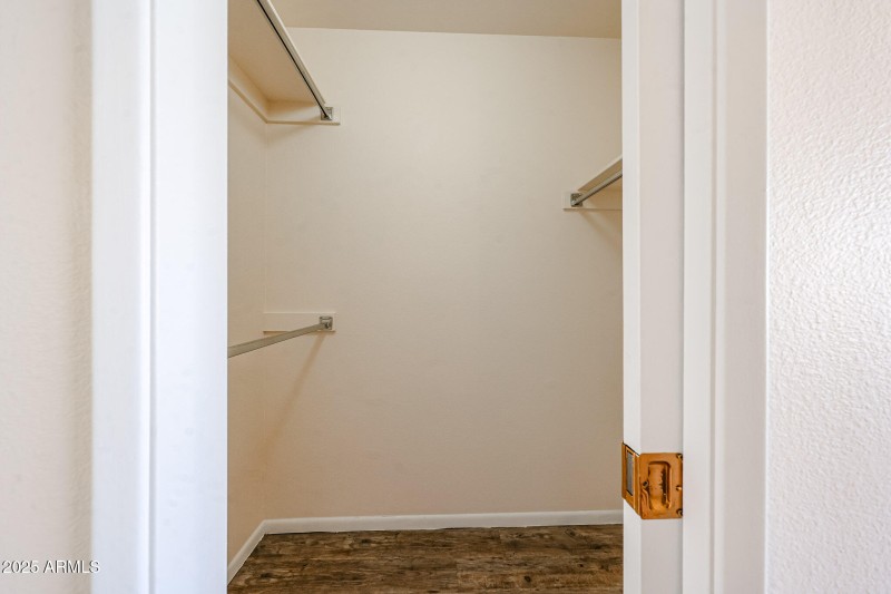 Main Bedroom Walk in Closet
