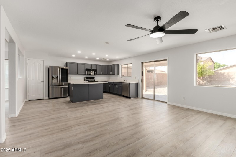 View of Kitchen from Family Room