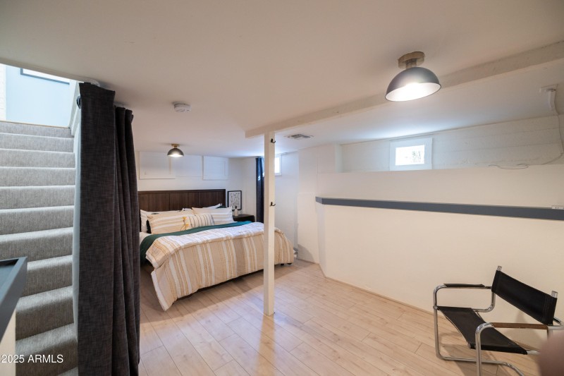 Basement Bedroom & Lounge