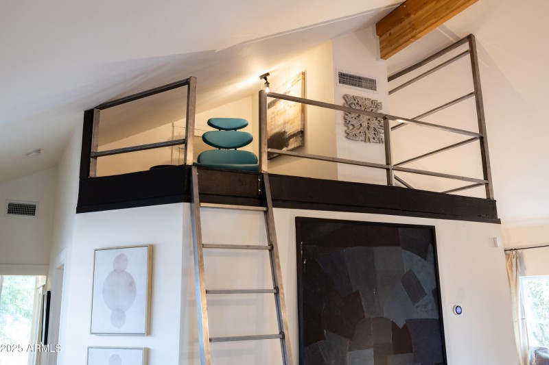 Ladder To Second Loft
