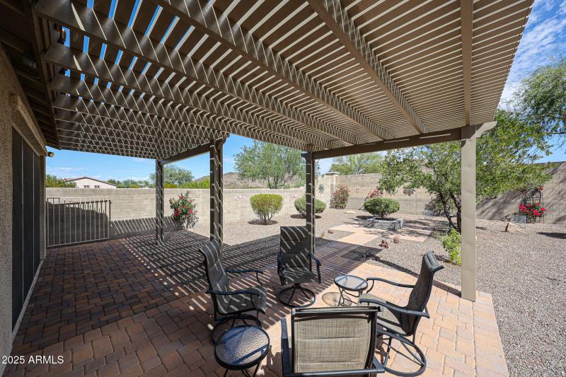 Pergola for Additional Shade