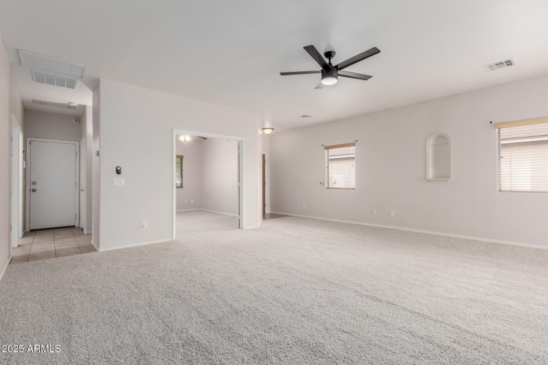 Living room into office