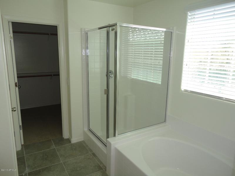 Master Bathroom with Tub and Shower