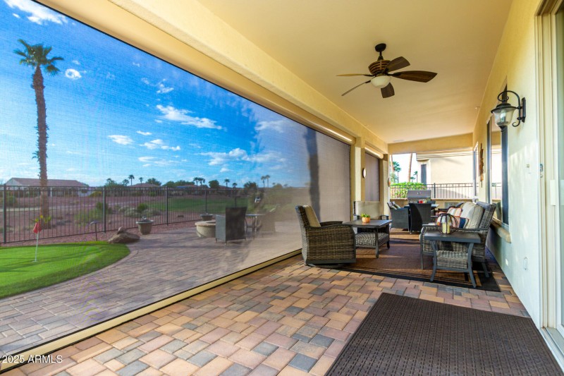 Back Patio Sunscreen