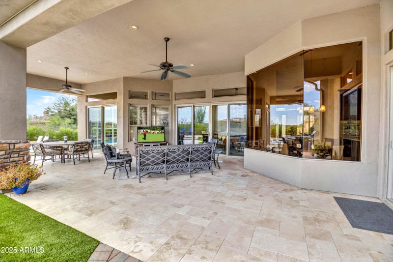 Extended Covered Patio