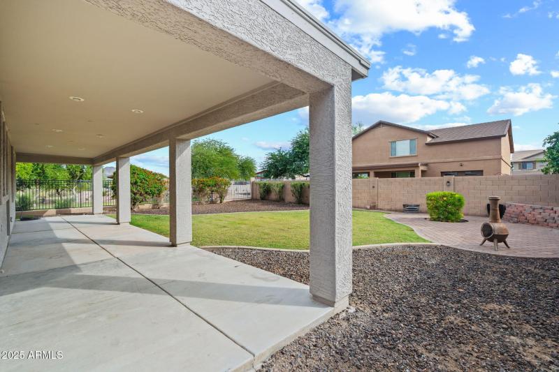 Pavered Seating Area