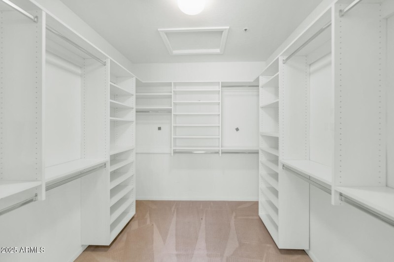 Primary Walk In Closet