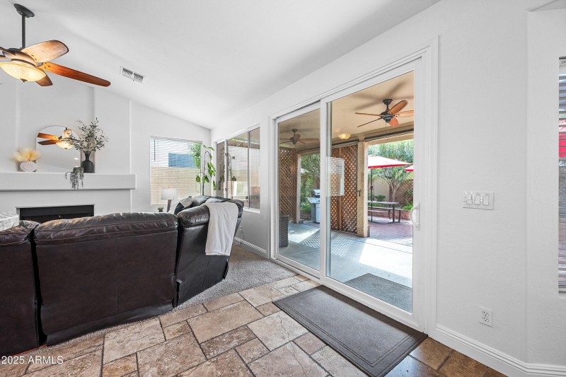 Great Room to Covered Patio