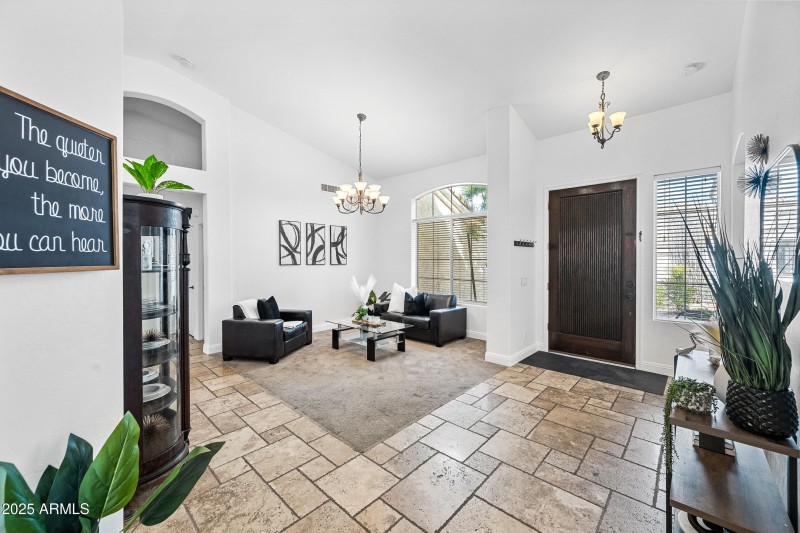 Front Entry/Living Room