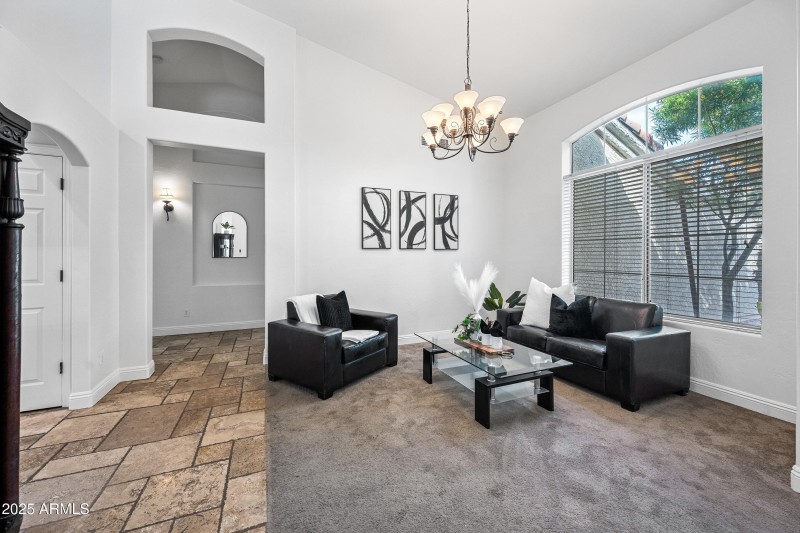 Living Room to Primary Bedroom