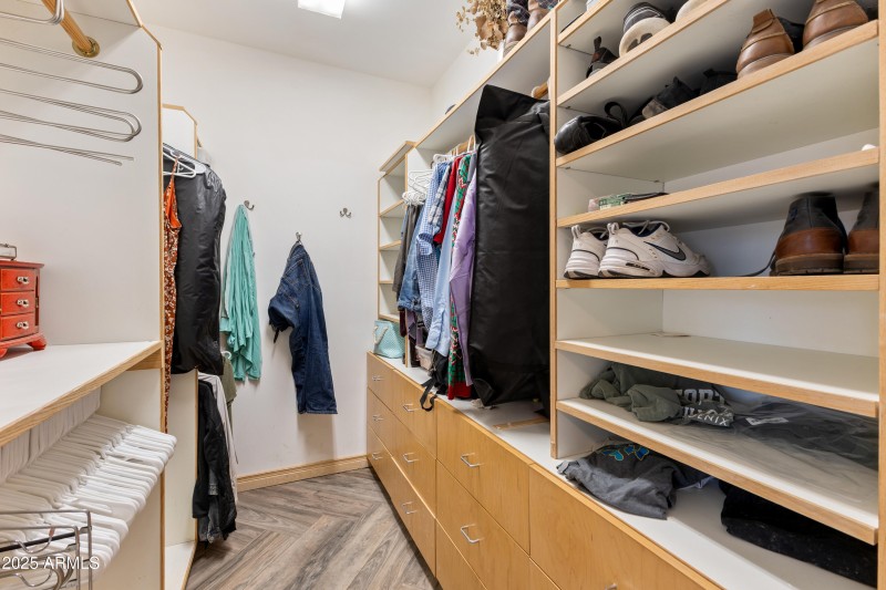 Master closet