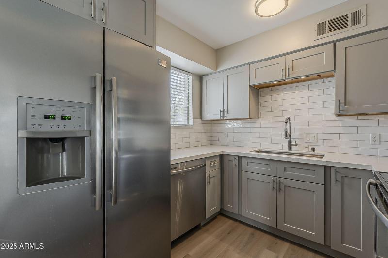 Modern Kitchen with Corner Sink