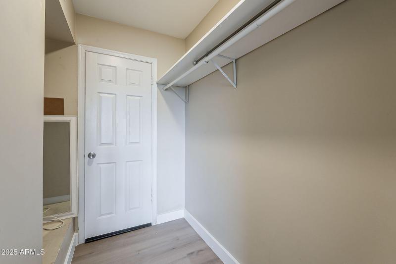 Walk-In Closet with Ample Storage