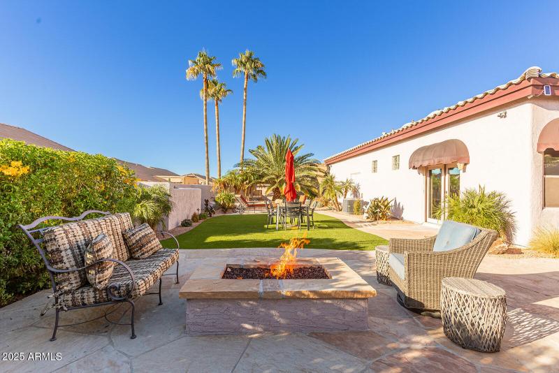 2nd Backyard Fireplace