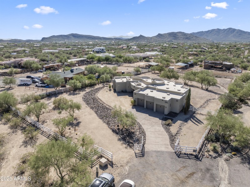 Area View with the house