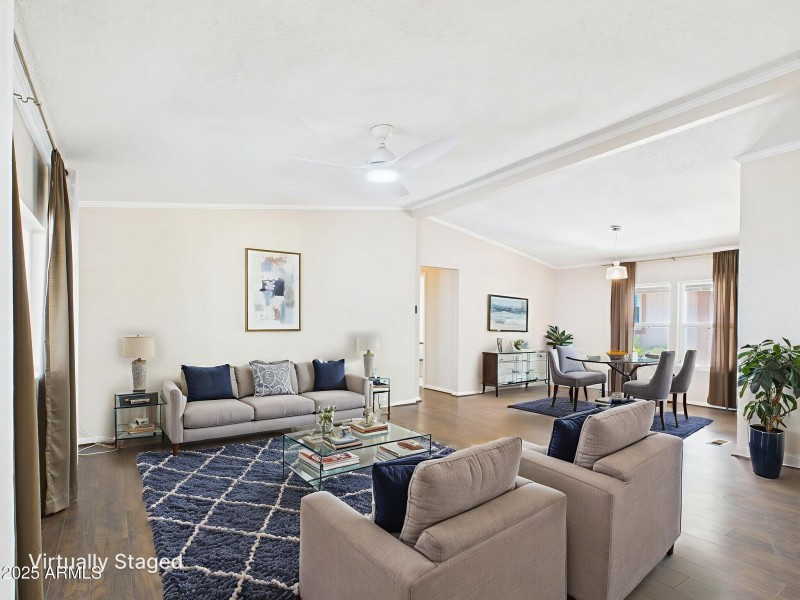 Living Room & Dining