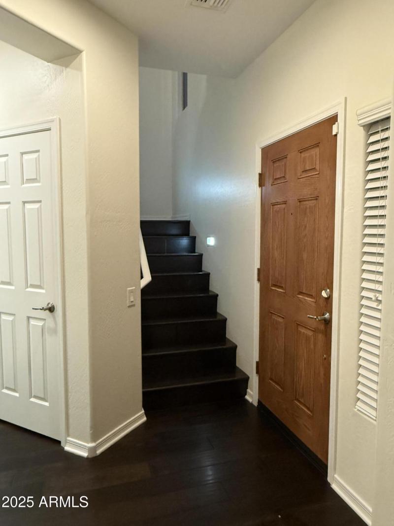 Wood flooring throughout main level