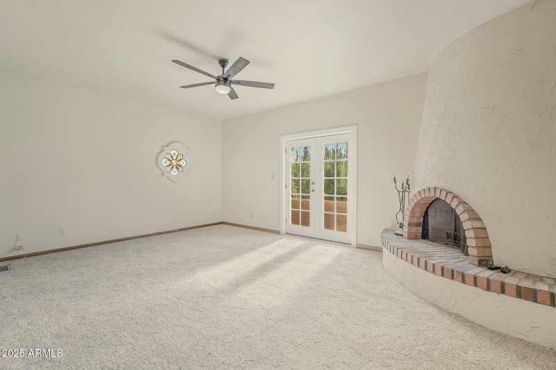 Primary with fireplace