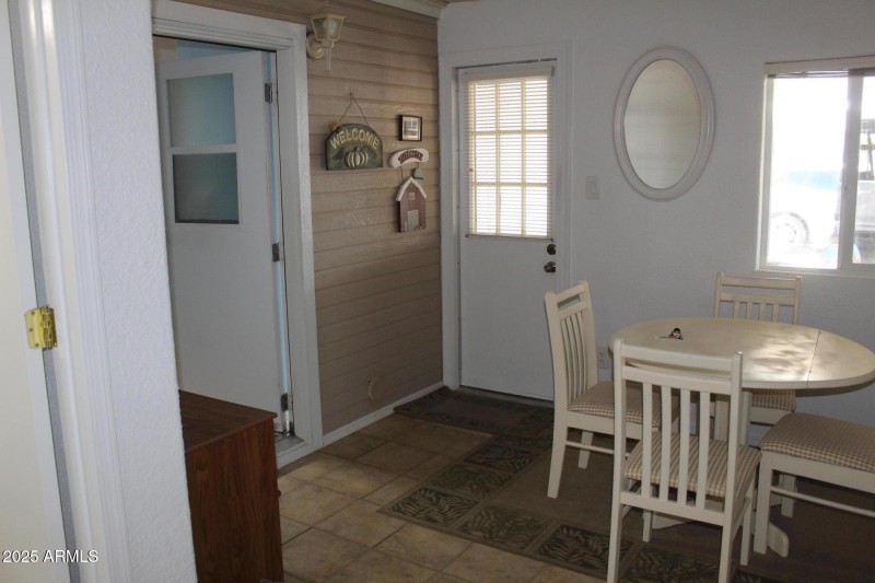 Arizona Room Entrance to house