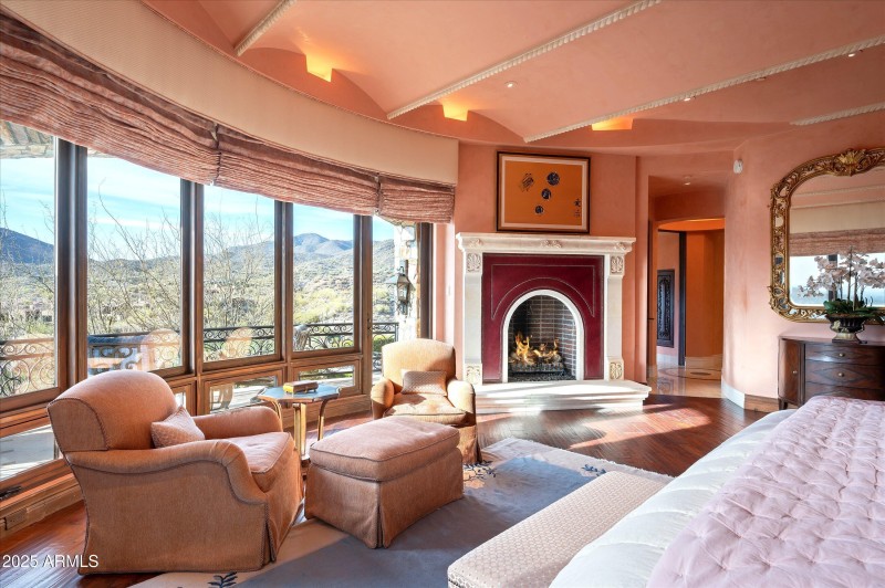 Master Hearth and Views