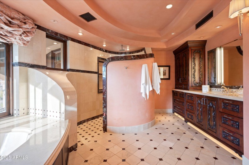 Master Vanity and Shower